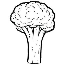 Malvorlage: Brokkoli (Essen und Ernährung) #203727 - Kostenlose Malvorlagen zum Ausdrucken