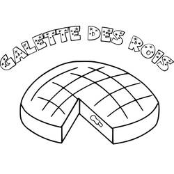 Malvorlage: Dreikönigskuchen (Essen und Ernährung) #178379 - Kostenlose Malvorlagen zum Ausdrucken