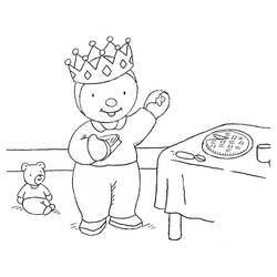 Malvorlage: Dreikönigskuchen (Essen und Ernährung) #178382 - Kostenlose Malvorlagen zum Ausdrucken