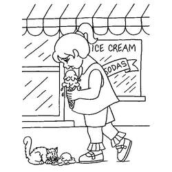 Malvorlage: Eis (Essen und Ernährung) #177632 - Kostenlose Malvorlagen zum Ausdrucken