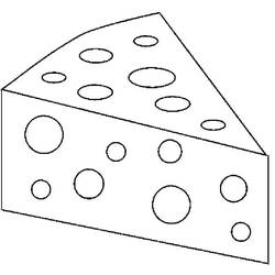 Malvorlage: Käse (Essen und Ernährung) #217636 - Kostenlose Malvorlagen zum Ausdrucken