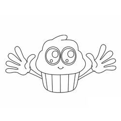 Malvorlage: Kawaii Essen (Essen und Ernährung) #209278 - Kostenlose Malvorlagen zum Ausdrucken