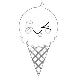 Malvorlage: Kawaii Essen (Essen und Ernährung) #209286 - Kostenlose Malvorlagen zum Ausdrucken