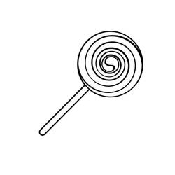 Malvorlage: Lutscher (Essen und Ernährung) #213747 - Kostenlose Malvorlagen zum Ausdrucken