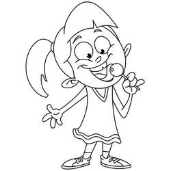 Malvorlage: Lutscher (Essen und Ernährung) #213781 - Kostenlose Malvorlagen zum Ausdrucken