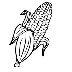 Malvorlage: Mais (Essen und Ernährung) #207449 - Kostenlose Malvorlagen zum Ausdrucken