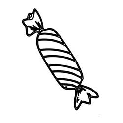 Malvorlage: Süßigkeiten (Essen und Ernährung) #190808 - Kostenlose Malvorlagen zum Ausdrucken