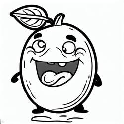 Malvorlage: Zitrone (Essen und Ernährung) #185000 - Kostenlose Malvorlagen zum Ausdrucken