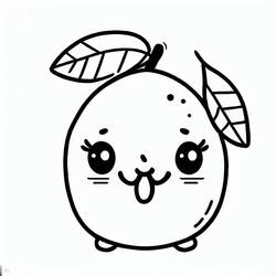 Malvorlage: Zitrone (Essen und Ernährung) #185001 - Kostenlose Malvorlagen zum Ausdrucken