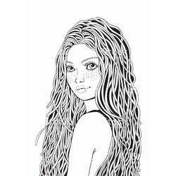 Malvorlage: Mädchen (Familie und Freunde) #180938 - Kostenlose Malvorlagen zum Ausdrucken