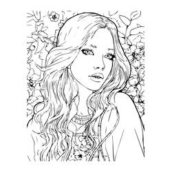 Malvorlage: Teenager-Mädchen (Familie und Freunde) #194506 - Kostenlose Malvorlagen zum Ausdrucken