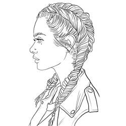 Malvorlage: Teenager-Mädchen (Familie und Freunde) #194517 - Kostenlose Malvorlagen zum Ausdrucken