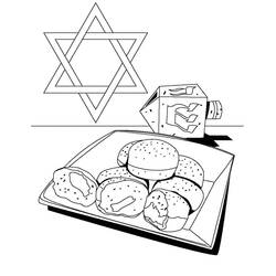 Malvorlage: Chanukka (Feiertage und Feiern) #181050 - Kostenlose Malvorlagen zum Ausdrucken