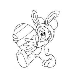 Malvorlage: Disney Ostern (Feiertage und Feiern) #200634 - Kostenlose Malvorlagen zum Ausdrucken