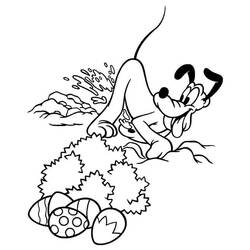 Malvorlage: Disney Ostern (Feiertage und Feiern) #200638 - Kostenlose Malvorlagen zum Ausdrucken