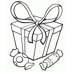 Malvorlage: Geschenk (Feiertage und Feiern) #201792 - Kostenlose Malvorlagen zum Ausdrucken