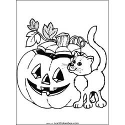 Malvorlage: Halloween (Feiertage und Feiern) #55151 - Kostenlose Malvorlagen zum Ausdrucken