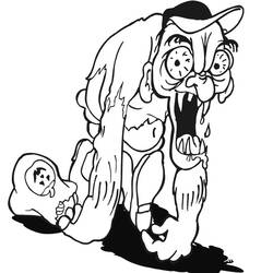 Malvorlage: Halloween (Feiertage und Feiern) #55196 - Kostenlose Malvorlagen zum Ausdrucken