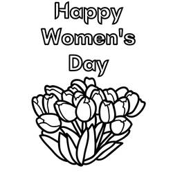 Malvorlage: Internationaler Frauentag (Feiertage und Feiern) #211008 - Kostenlose Malvorlagen zum Ausdrucken