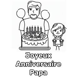 Malvorlage: Papas Geburtstag (Feiertage und Feiern) #189981 - Kostenlose Malvorlagen zum Ausdrucken