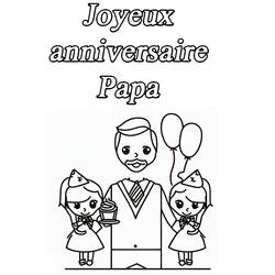 Malvorlage: Papas Geburtstag (Feiertage und Feiern) #189984 - Kostenlose Malvorlagen zum Ausdrucken