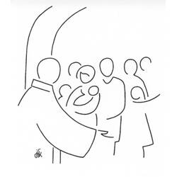 Malvorlage: Taufe (Feiertage und Feiern) #57460 - Kostenlose Malvorlagen zum Ausdrucken