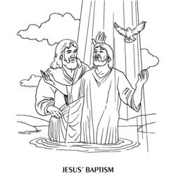Malvorlage: Taufe (Feiertage und Feiern) #57467 - Kostenlose Malvorlagen zum Ausdrucken