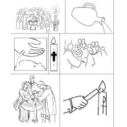 Malvorlage: Taufe (Feiertage und Feiern) #57475 - Kostenlose Malvorlagen zum Ausdrucken