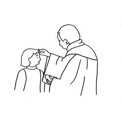 Malvorlage: Taufe (Feiertage und Feiern) #57662 - Kostenlose Malvorlagen zum Ausdrucken