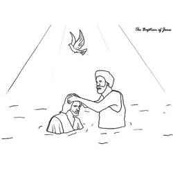 Malvorlage: Taufe (Feiertage und Feiern) #57664 - Kostenlose Malvorlagen zum Ausdrucken