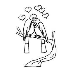 Malvorlage: Valentinstag (Feiertage und Feiern) #54029 - Kostenlose Malvorlagen zum Ausdrucken