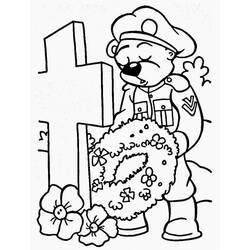 Malvorlage: Volkstrauertag (Feiertage und Feiern) #193909 - Kostenlose Malvorlagen zum Ausdrucken