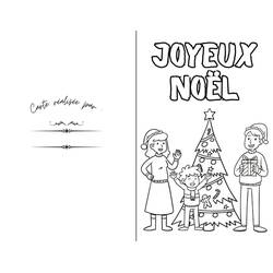 Malvorlage: Weihnachtskarte (Feiertage und Feiern) #216938 - Kostenlose Malvorlagen zum Ausdrucken