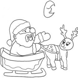 Malvorlage: Weihnachtsschlitten (Feiertage und Feiern) #179568 - Kostenlose Malvorlagen zum Ausdrucken