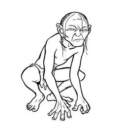 Zeichnungen zum Ausmalen: Der Hobbit - Kostenlose Malvorlagen zum Ausdrucken