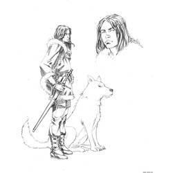 Malvorlage: Game of Thrones (Filme und TV-Serien) #151821 - Kostenlose Malvorlagen zum Ausdrucken