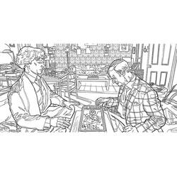 Malvorlage: Sherlock (Filme und TV-Serien) #153359 - Kostenlose Malvorlagen zum Ausdrucken