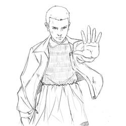 Malvorlage: Stranger Things (Filme und TV-Serien) #176169 - Kostenlose Malvorlagen zum Ausdrucken