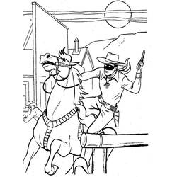 Malvorlage: Zorro (Filme und TV-Serien) #200512 - Kostenlose Malvorlagen zum Ausdrucken