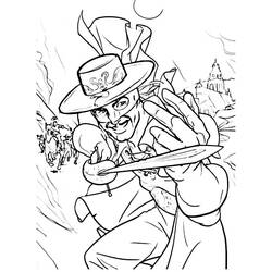 Malvorlage: Zorro (Filme und TV-Serien) #200516 - Kostenlose Malvorlagen zum Ausdrucken