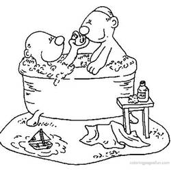 Malvorlage: Badezimmer (Gebäude und Architektur) #61773 - Kostenlose Malvorlagen zum Ausdrucken