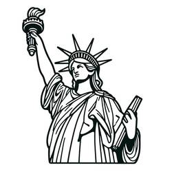 Malvorlage: Freiheitsstatue (Gebäude und Architektur) #218897 - Kostenlose Malvorlagen zum Ausdrucken
