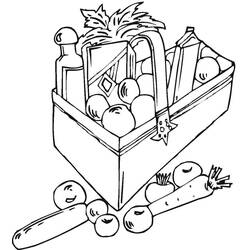 Malvorlage: Lebensmittelgeschäft (Gebäude und Architektur) #192110 - Kostenlose Malvorlagen zum Ausdrucken