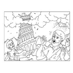 Malvorlage: Turm zu Babel (Gebäude und Architektur) #213635 - Kostenlose Malvorlagen zum Ausdrucken