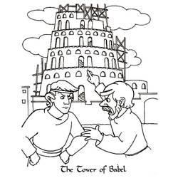 Malvorlage: Turm zu Babel (Gebäude und Architektur) #213653 - Kostenlose Malvorlagen zum Ausdrucken