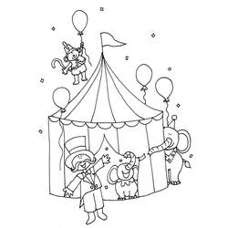 Malvorlage: Zirkus (Gebäude und Architektur) #190013 - Kostenlose Malvorlagen zum Ausdrucken