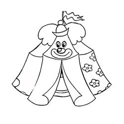 Malvorlage: Zirkus (Gebäude und Architektur) #190045 - Kostenlose Malvorlagen zum Ausdrucken