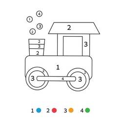 Malvorlage: Magisch Einfach (Malen nach Zahlen) #216701 - Kostenlose Malvorlagen zum Ausdrucken