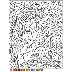 Malvorlage: Magisch Schwierig (Malen nach Zahlen) #216670 - Kostenlose Malvorlagen zum Ausdrucken