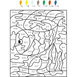 Malvorlage: Magische Subtraktion (Malen nach Zahlen) #182666 - Kostenlose Malvorlagen zum Ausdrucken